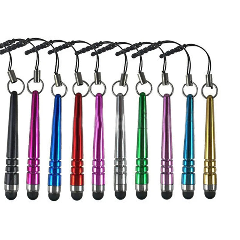 10 Pcs Capacitive Touch Screen Pen Mobile Phone Stylus Touch Pen for Phone Tablet Random Color Easy to carry Write fluently