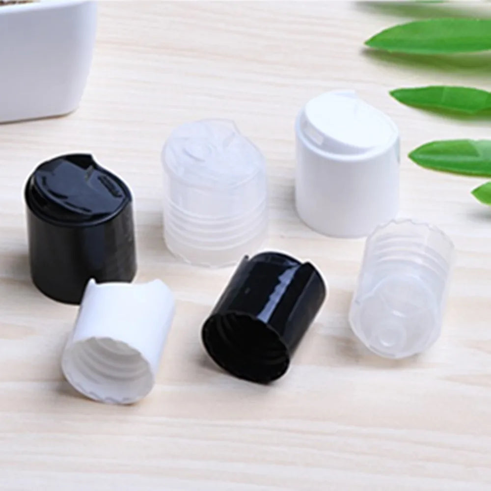 30ml 50/60ml 120ml 150ml 200ml 250ml 300ml 500ml empty round Dispensing Caps Plastic Bottle, clear PET bottle with disc top cap