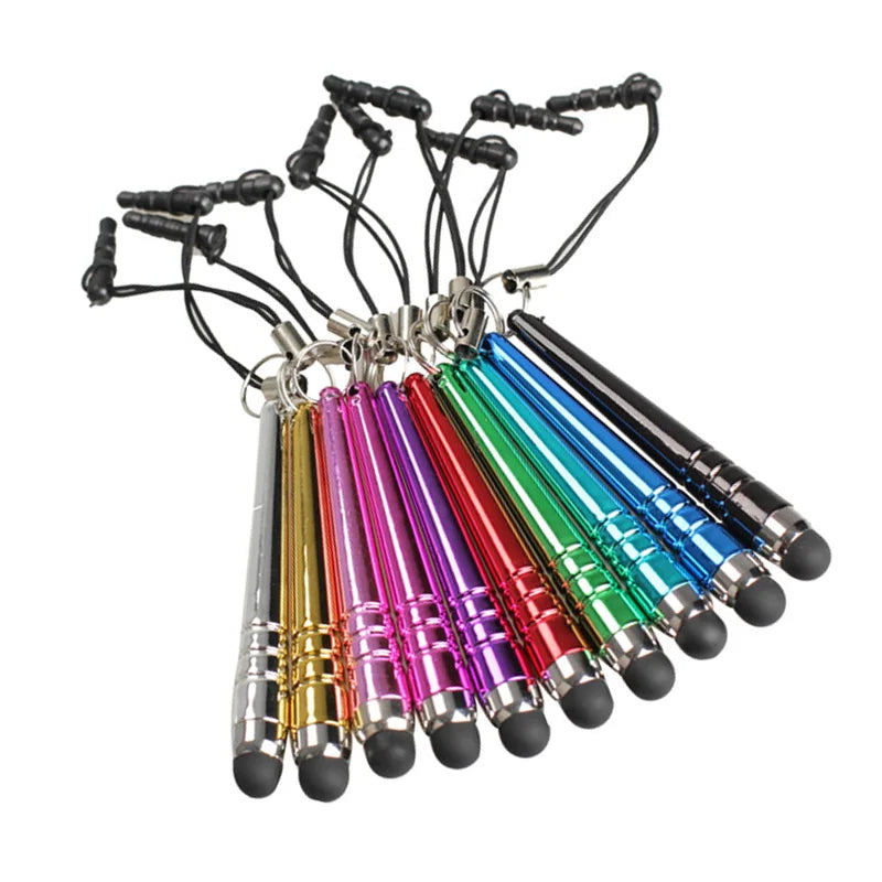 10 Pcs Capacitive Touch Screen Pen Mobile Phone Stylus Touch Pen for Phone Tablet Random Color Easy to carry Write fluently