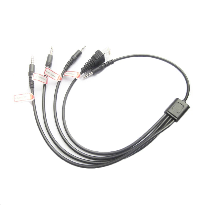 8 in 1 Programming Cable for Motorola PUXING BaoFeng UV-5R for Yaesu for Wouxun Hyt for Kenwood Radio Car Radio