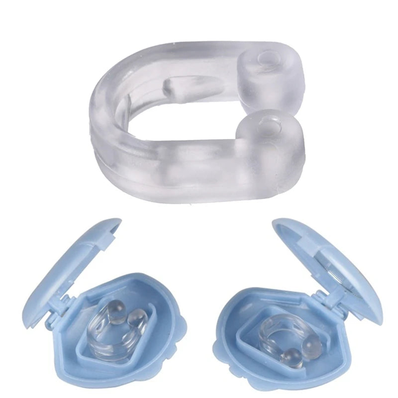5pcs Soft Silicone Antisnoring Aid Non-toxic Anti-Snore Nose Clip Relieve Snoring Nasal Clip Para No Roncar Aнтихрап