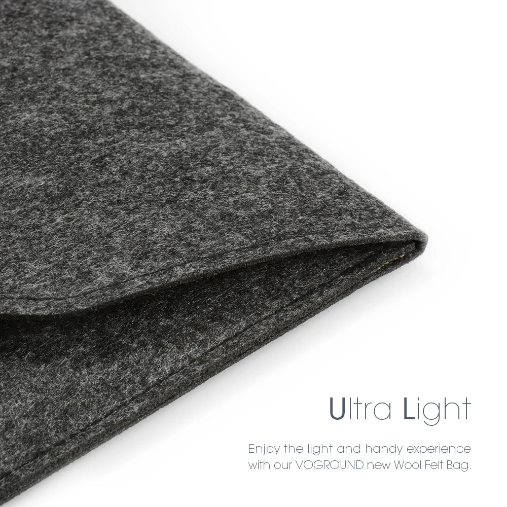 Soft Sleeve Laptop Bag For Macbook Air Pro Retina 11 12 13 14 15 inch Notebook Tablet Case Cover For HP Dell Macbook With Gift