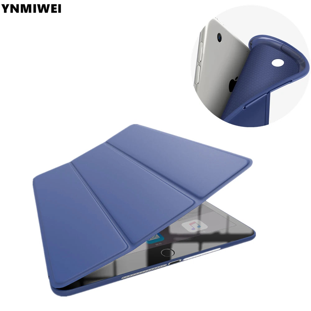TPU Case For iPad Mini 5 Case For iPad mini 1 2 3 4 7.9 inch soft leather Cover for iPad Mini 6 2021 Case 8.3‘ Funda Smart Cover