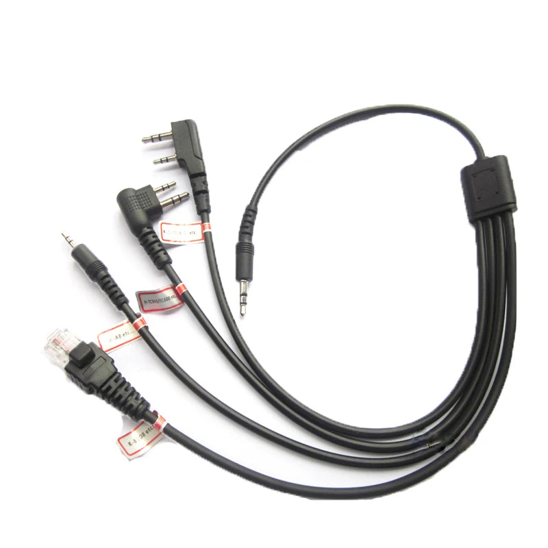 8 in 1 Programming Cable for Motorola PUXING BaoFeng UV-5R for Yaesu for Wouxun Hyt for Kenwood Radio Car Radio