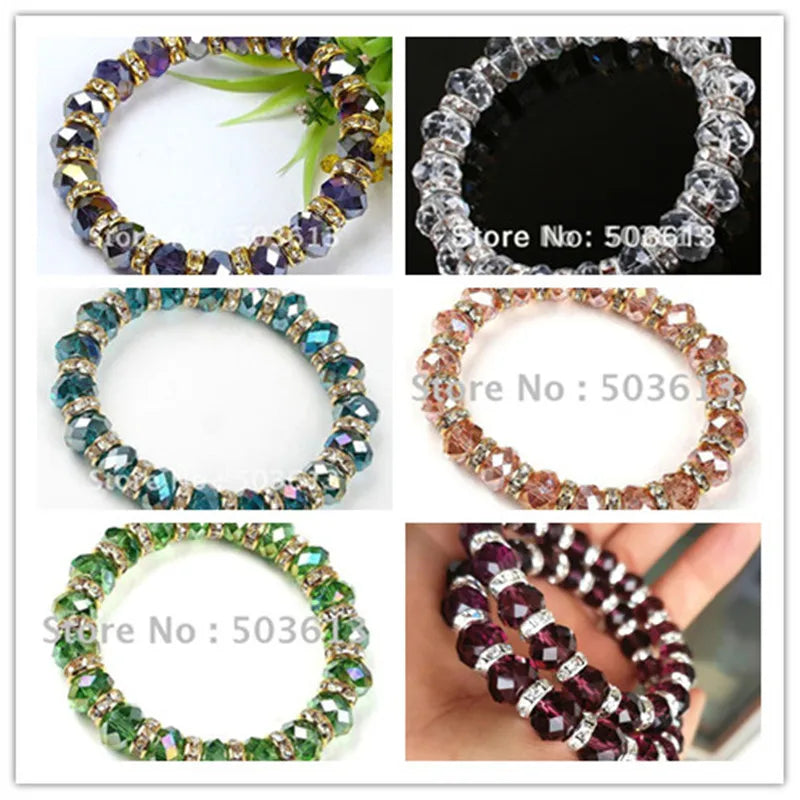 Fashion New Crsytal Stretchy Women's Copper Accessory Elastic Bracelets About 18CM One piece gcb1009