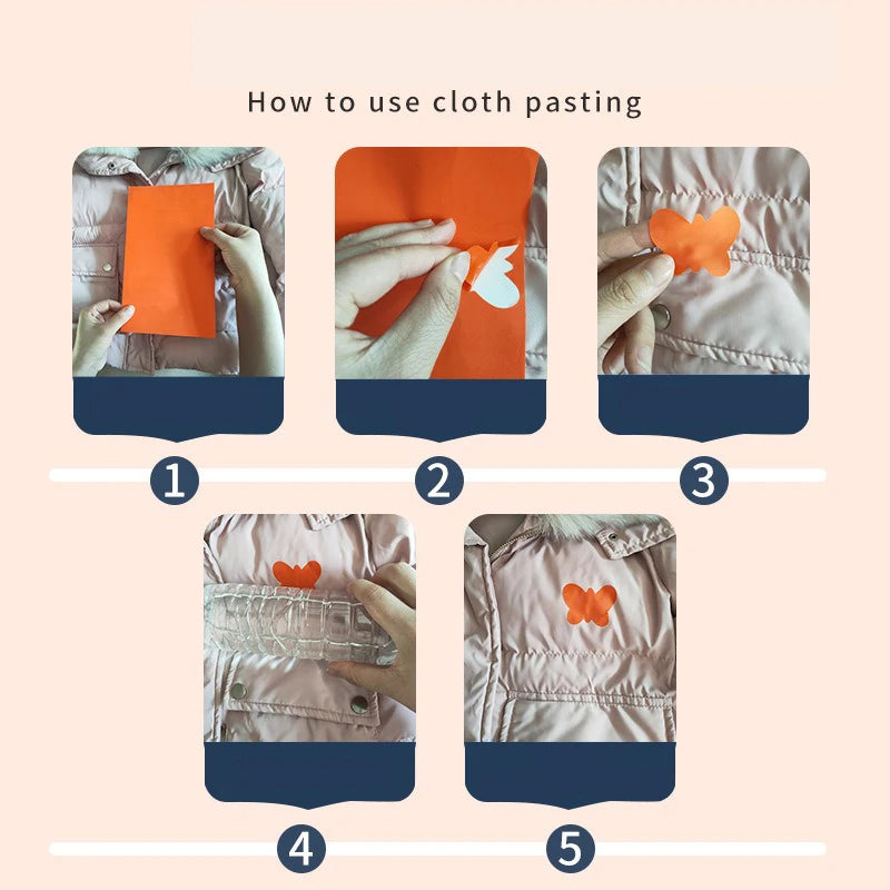 25x15cm Down Jacket Repair Self Adhesive Stickers Waterproof Patches Cartoon Shape Coat Cloth Raincoat Umbrel DIY Applique