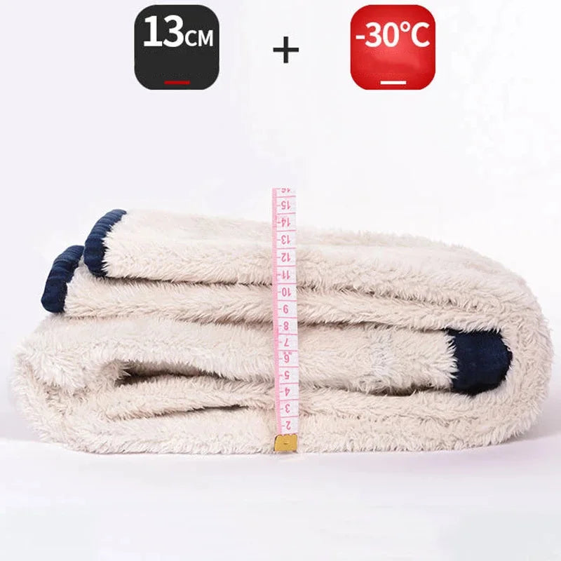 Winter Lamb Fluff Denim Pencil Pants Women Thicken Big Size 34 Jeans High Waist Stretch Jeansy Fleece Lined Warm Slim Vaqueros