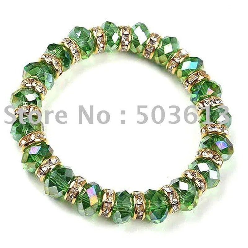 Fashion New Crsytal Stretchy Women's Copper Accessory Elastic Bracelets About 18CM One piece gcb1009