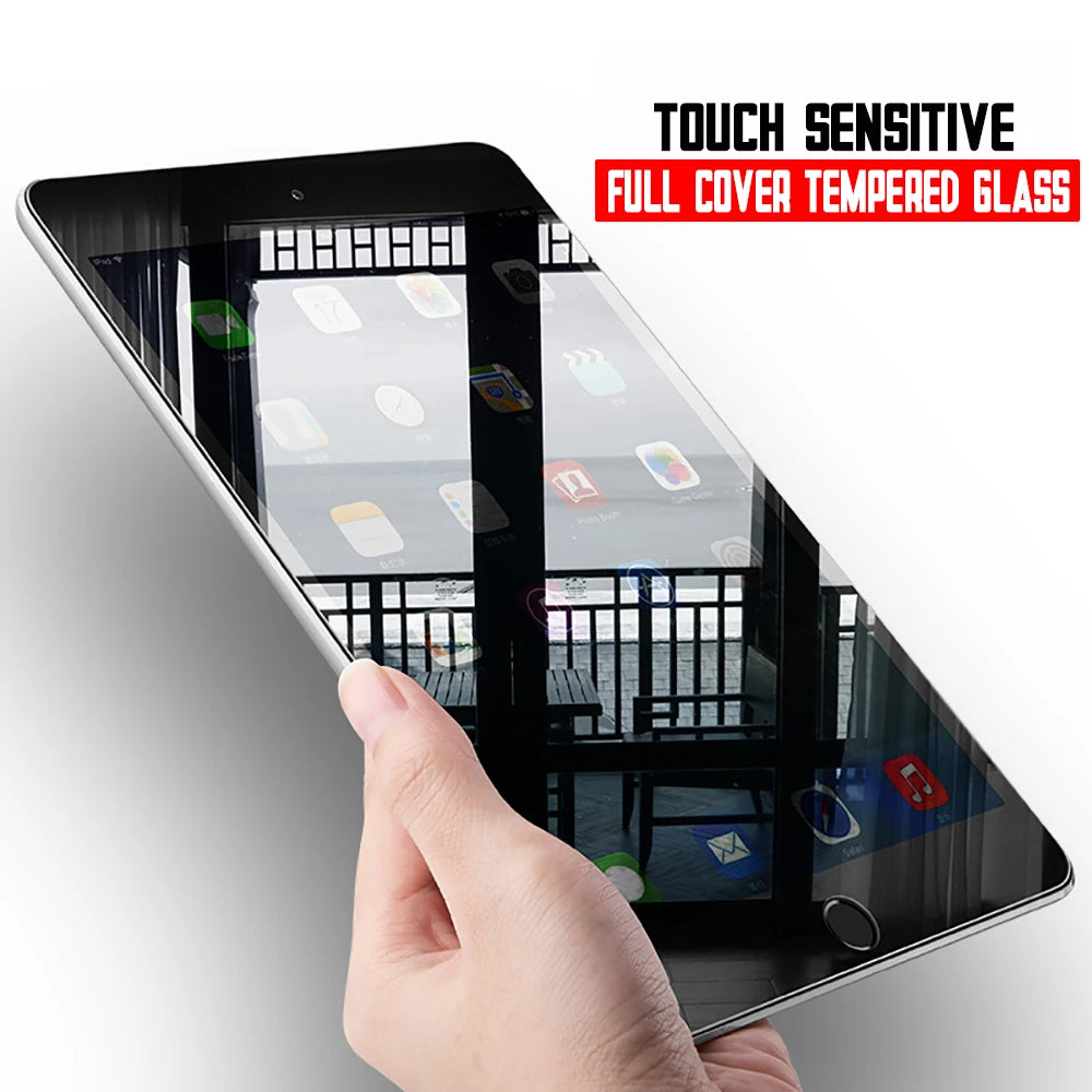2PCS HD Tempered Glass Screen Protector For iPad 10 9 8 7 6 iPad Pro 11 iPad Air 5 4 3 2 Mini 10.9 10.2 9.7 10.5 2022 2021 2020