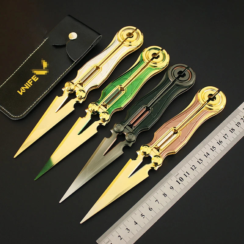 Valorant Anime Figure MagePunk Sparkswitch Peripheral Metal Material Game Weapon Model Samurai Sword Gifts for Boys Toys Game