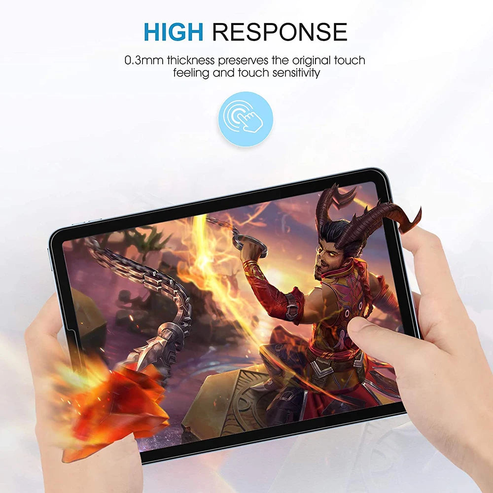 2PCS HD Tempered Glass Screen Protector For iPad 10 9 8 7 6 iPad Pro 11 iPad Air 5 4 3 2 Mini 10.9 10.2 9.7 10.5 2022 2021 2020