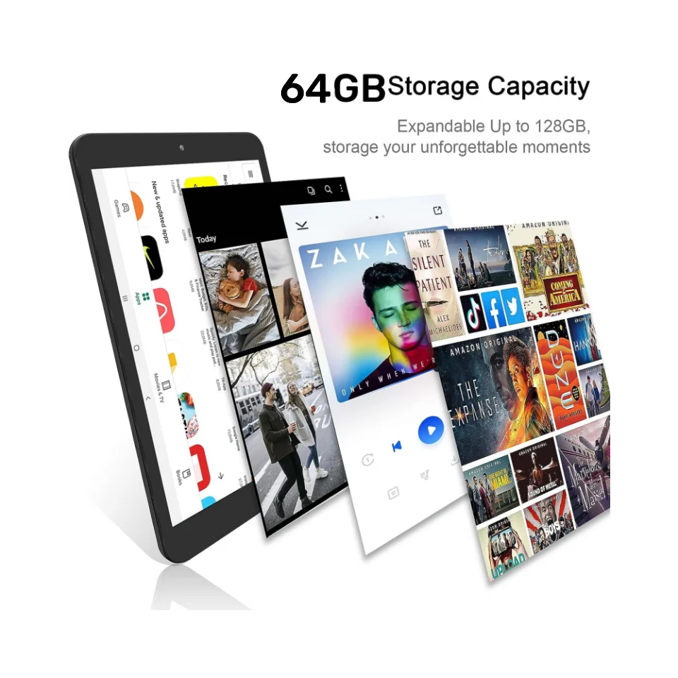 2024 Newest Sales 8 INCH 4GB+64GB 64 Bit Windows 10 X5-Z8350 CPU AR2 Tablet PC Quad Core Intel HD Graphic 1920*1200 IPS Screen