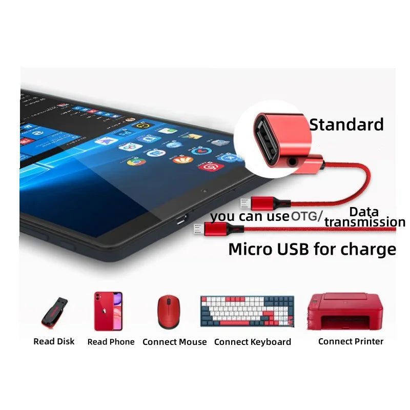 2024 Newest Sales 8 INCH 4GB+64GB 64 Bit Windows 10 X5-Z8350 CPU AR2 Tablet PC Quad Core Intel HD Graphic 1920*1200 IPS Screen