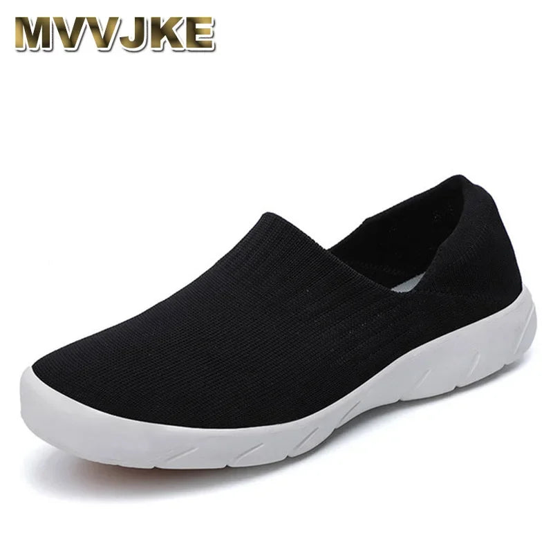 MVVJKE flat shoes women soft light socks sneakers Ladies Schoenen casual women moccasins outdoor walking shoes trainers