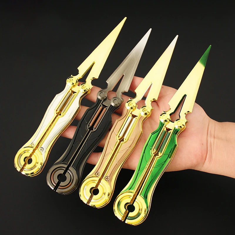 Valorant Anime Figure MagePunk Sparkswitch Peripheral Metal Material Game Weapon Model Samurai Sword Gifts for Boys Toys Game