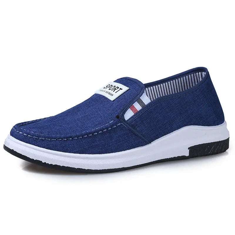 Cresfimix male fashion comfortable anti skid spring slip on loafers men cool summer plus size flat shoes mannen schoenen a5717