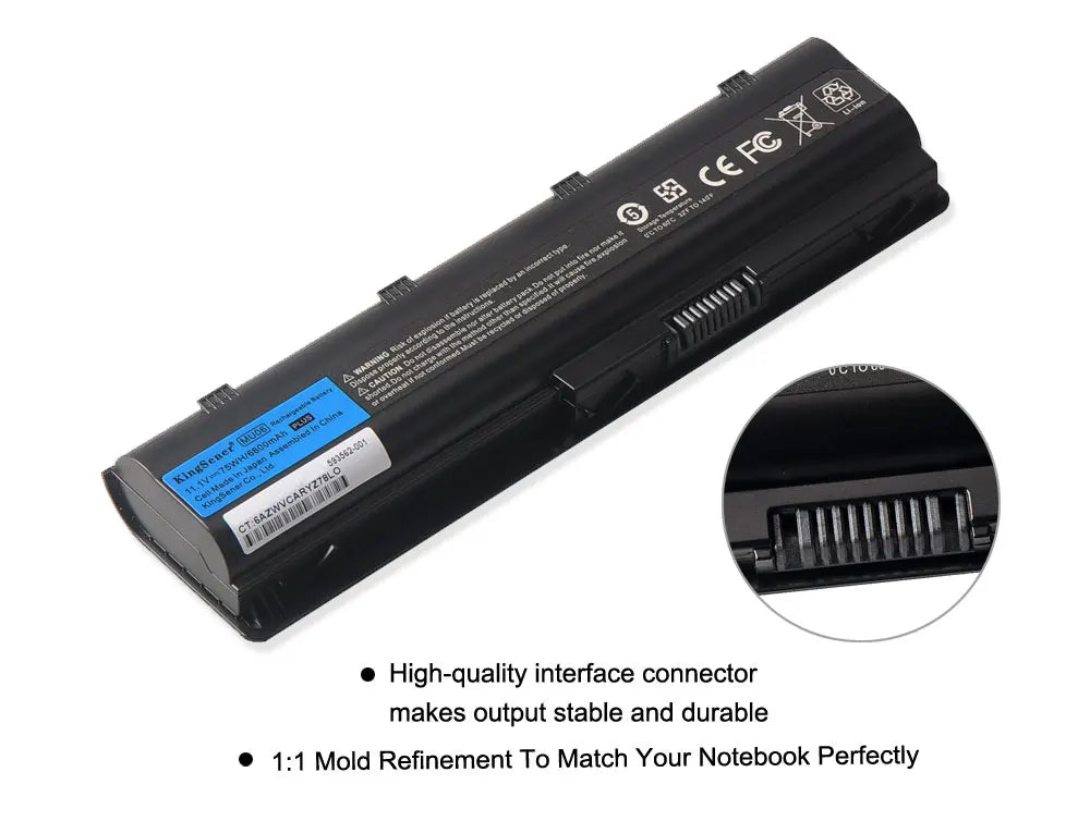 KingSener MU06 Laptop Battery for HP Pavilion G4 G6 G7 CQ42 CQ32 G42 CQ43 G32 DV6 DM4 G72 593562-001 HSTNN-DB0Y/UB0Y/IB0Y