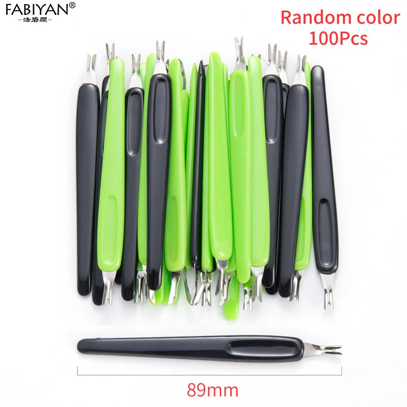 5/10/100pcs/lot Cuticle Pusher Trimmer Dead Skin Remover Nail Art Tools Pedicure Manicure Salon Care