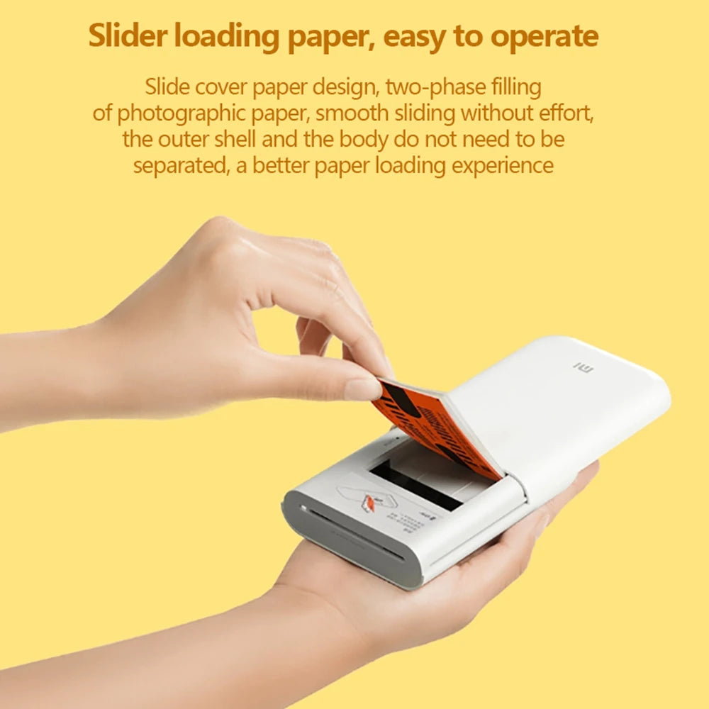 Xiaomi Mijia Pocket Printer Paper ZINK Selfadhesive Photo Print Sheets For Xiaomi 3-inch Mini Pocket Photo Printer Only Pape