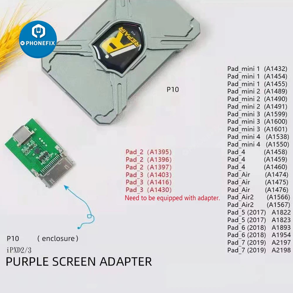 iRepair BOX P10 / iBox No Disassembly Required Hard Disk DFU Reading Writing for iPhone&iPad / OEM DCSD Cable Used with DFU Box