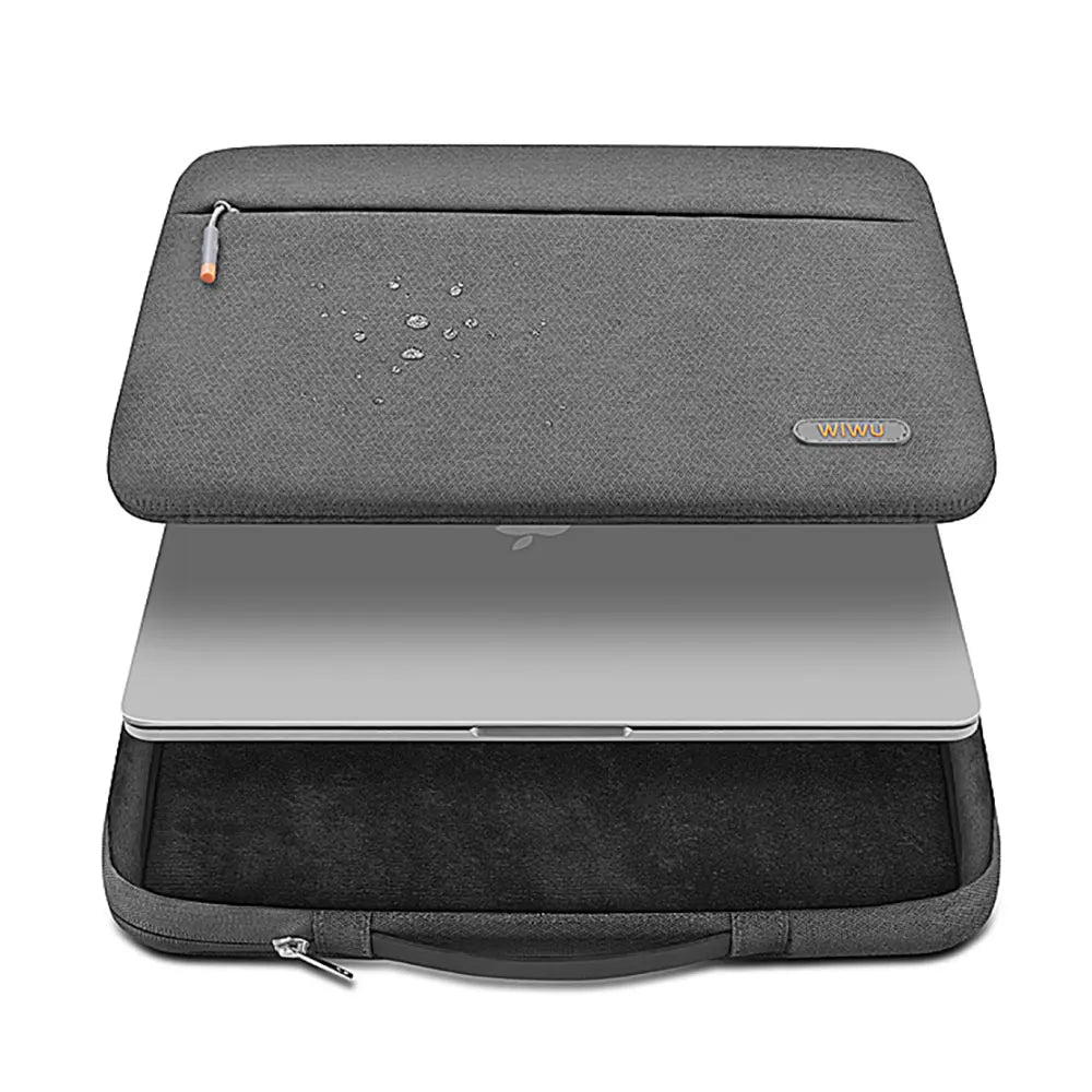 WIWU Laptop Bag Case for Macbook Pro 16 2023 Case Waterproof Nylon Notebook Bag 14 Cover for Macbook Air 15.3 2024 Laptop Sleeve