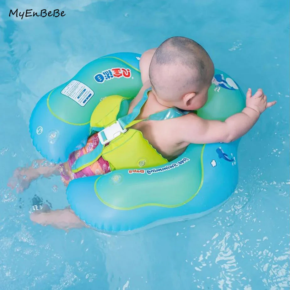 Safety Baby Swim Ring Inflatable Armpit Float Circle Kids Swimming Pool Accessories Baby Bathing Double Raft Swim Rings Toy