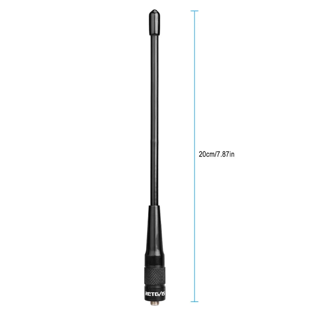 Retevis RHD-701 SMA-F Walkie-Talkie Antenna VHF UHF 2dBi For Kenwood Baofeng UV 5R For Quansheng UV K5 K6 HYT Radios Accessories