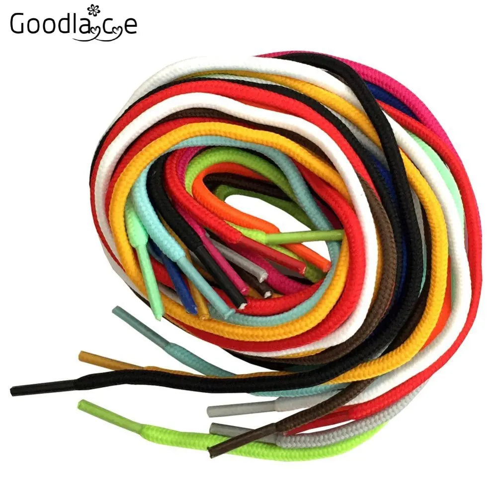 71"/180cm Round Shoelaces oelace Shoe Laces Cord Ropes for Martin Boots Sport Shoes