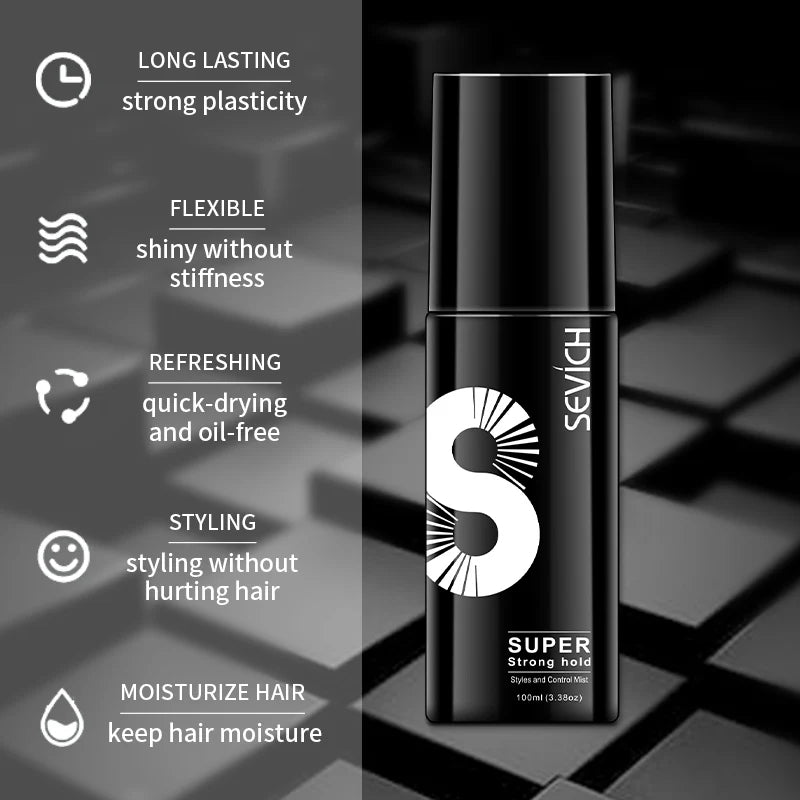 Sevich Hair Fiber Hold Spray 100 ml New Style Hair Thickening Spray Mist For Salon Beauty Man Or Women Free Shipping