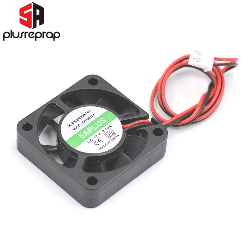 DC12V/24V 4010 Sleeve or Dual Ball Bearing Cooling Fan 1.5 x 1.5 Inches For 3D Printer J-head Hotend