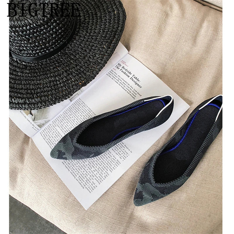 2024 Spring Shoes Women Vintage Shoes Women Slip On Flat Shoes Women Fashion Zapatos Planos Mujer Schoenen Dames Sapato Feminino