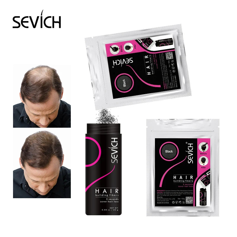 Blender Conceal Styling Fiber Hair Powders Thinning Loss Building Hair Fibers Keratin Eyelash Extension 100g Black 10 Colors