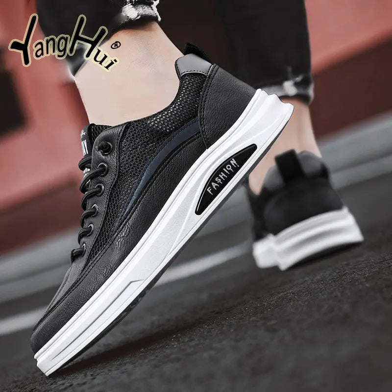 Men's Shoes All-match Mesh Breathable Comfortable Casual Sneakers Running Sports Heren Schoenen 2023 New Fashion Spring Autumn