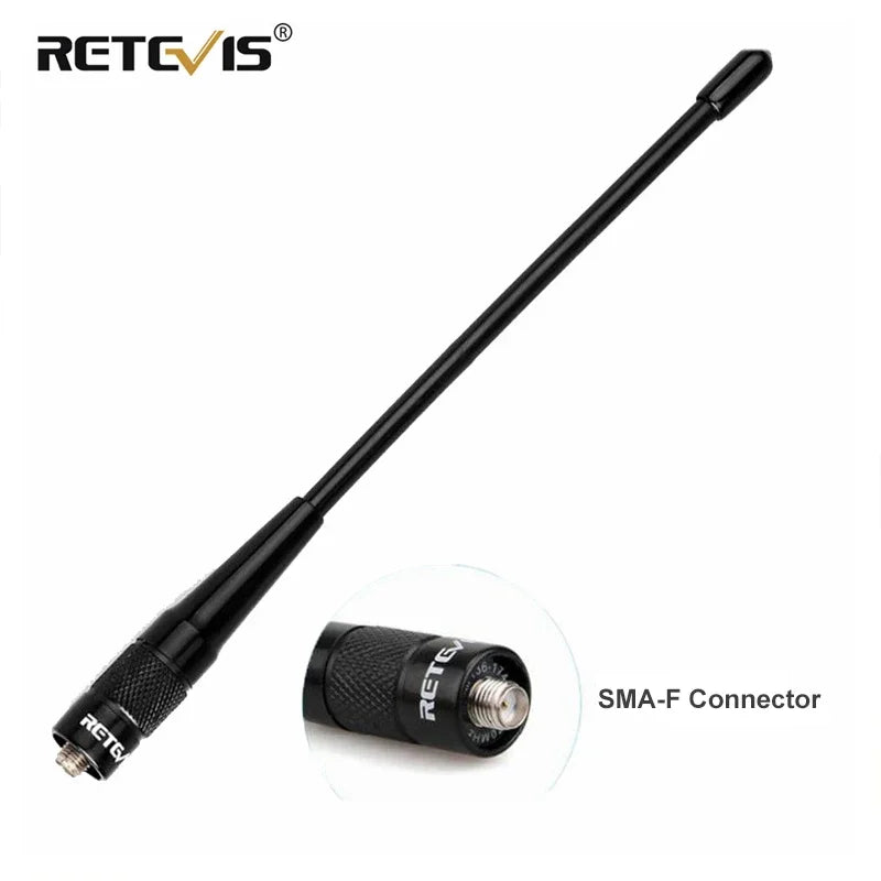 Retevis RHD-701 SMA-F Walkie-Talkie Antenna VHF UHF 2dBi For Kenwood Baofeng UV 5R For Quansheng UV K5 K6 HYT Radios Accessories