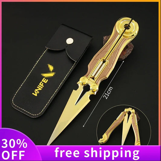 Valorant Anime Figure MagePunk Sparkswitch  Peripheral Metal Material Game Weapon Model Samurai Sword Gifts for Boys Toys Game