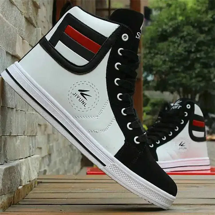 Fashion High-top Mens Sneakers Casual Tennis Shoes Chuky Men's Summer Sneakers Big Sizes Flat Footwear 2023 Man Zapatos Hombre