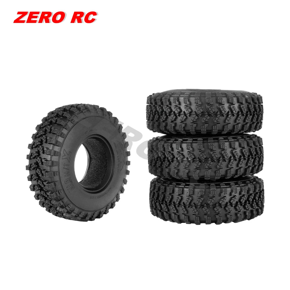 RC TRUCK 1.9" Rock Crawler Tires 90-117mm Tyre For 1/10 Off Road AXIAL SCX10 II III CAPRA TRAXXAS TRX-4 RGT MST RC4WD D90 WHEEL