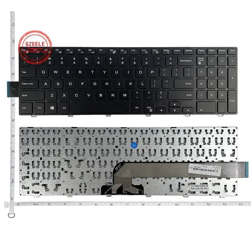 US/UK/SP keyboard For Dell Inspiron 15 3000 5000 3541 3542 3543 5542 3550 5545 5547 3551 3552 3559 3565 3567 3551 3558 5566 5748