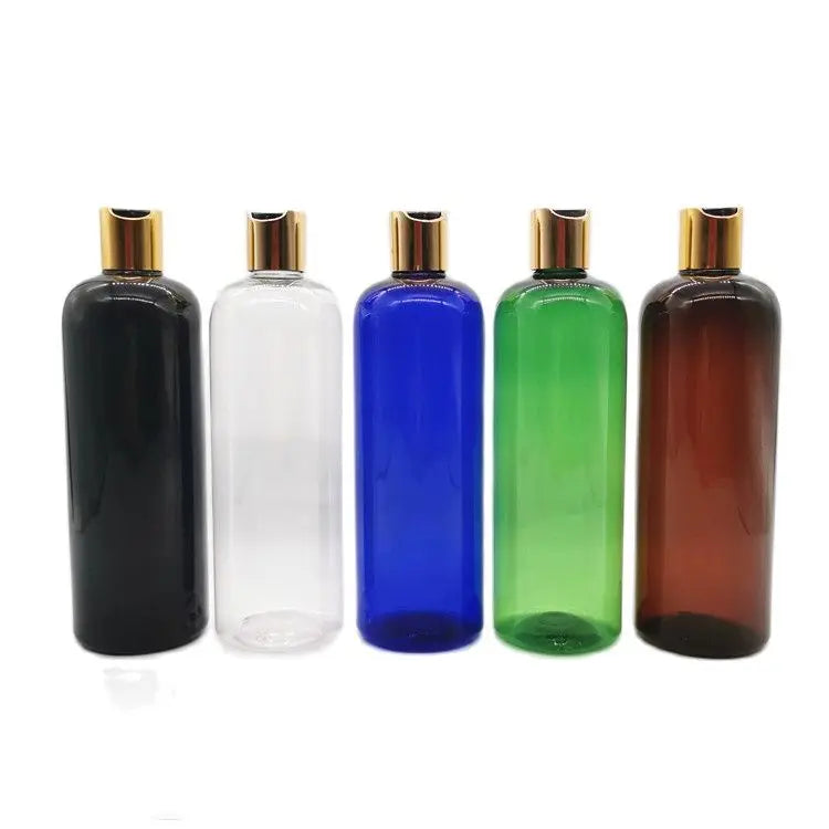 30ml 50/60ml 120ml 150ml 200ml 250ml 300ml 500ml empty round Dispensing Caps Plastic Bottle, clear PET bottle  with disc top cap