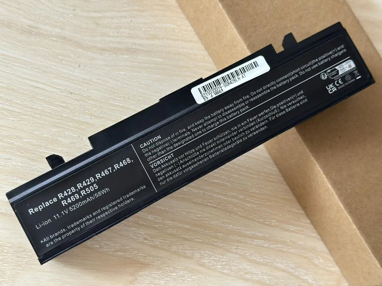 Laptop battery For SamSung AA-PB9NC6B AA-PB9NS6B AA-PB9NC6W AA-PL9NC6W R428 R429 R468 NP300 NP350 RV410 RV509 R530 R580