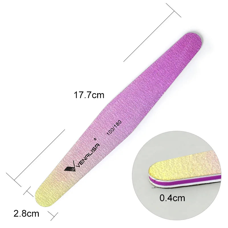 Venalisa Nail File New Arrival Nail Tool Nail Buffer For Manicure Pedicure Gel Polish Cuticle Remover Nail Art Accessories