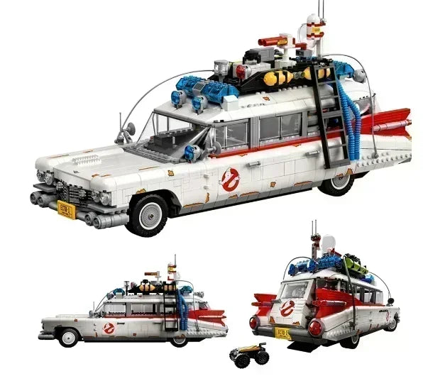 2352 PCS Ghostbusters ECTO-1 Creative Vehicle Building Block Compatible with 10274 Bricks Toy Car Model Car Kit for Adults gift