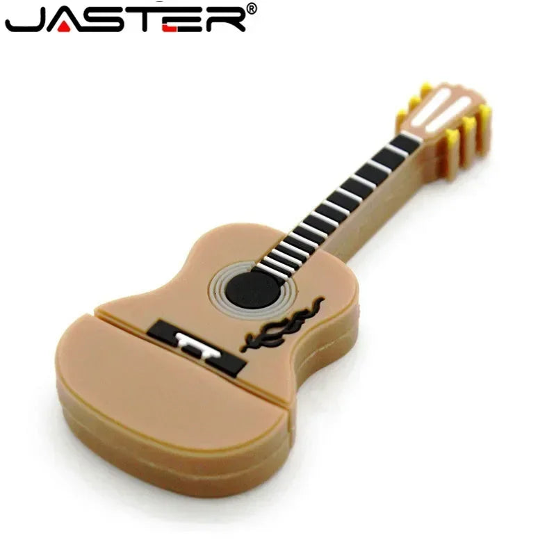 JASTER 8 Styles Musical Instruments Model Pendrive 4GB 16GB 32GB 64GB 128GB USB Flash Drive Violin/Piano/Guitar