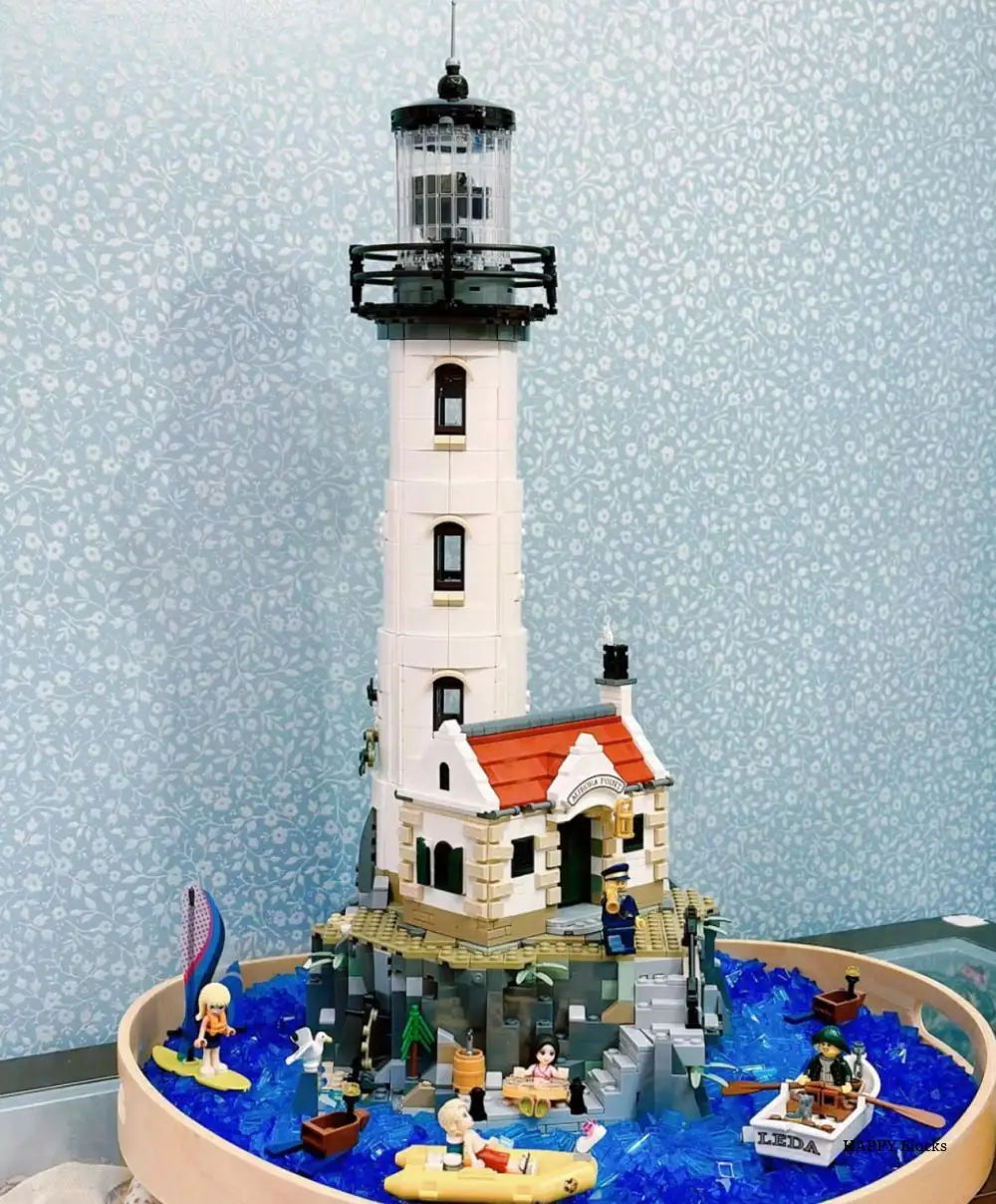 2024 New Electric Lighthouse 21335 2065pcs Model Building Block Motorised Bricks Assembly Toys For Children Christmas Gifts