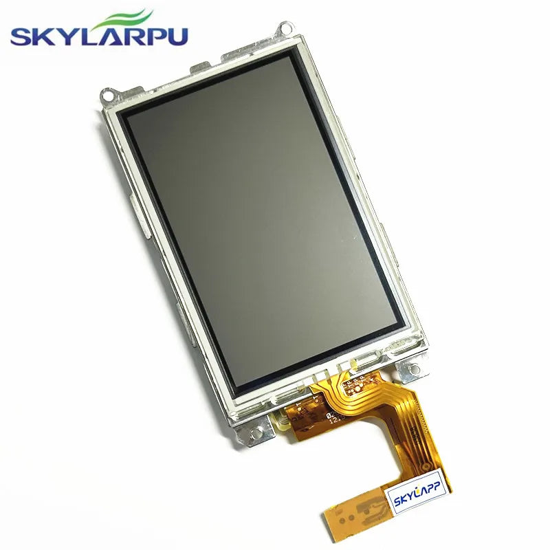 Skylarpu 3" Inch Complete LCD Screen For Garmin Alpha 100 100F Hound Tracker Handheld GPS LCD Display with Touchscreen Digitizer