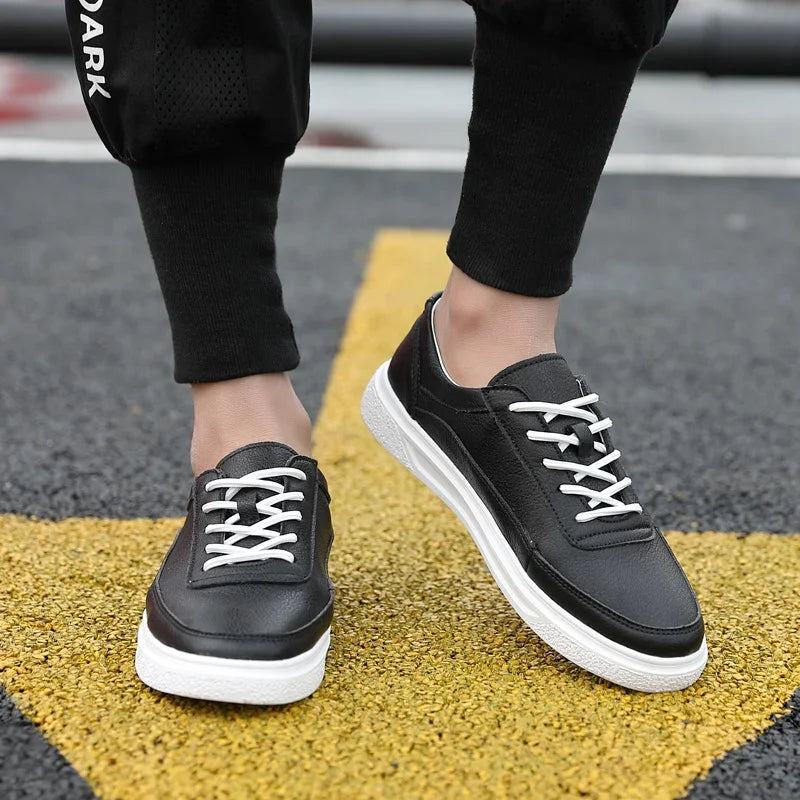 Heren Schoenen 2023 New Low-top White Men's Vulcanized Shoes Autumn Leisure and Comfort Outdoor Fashion Versatile Sneakers Men