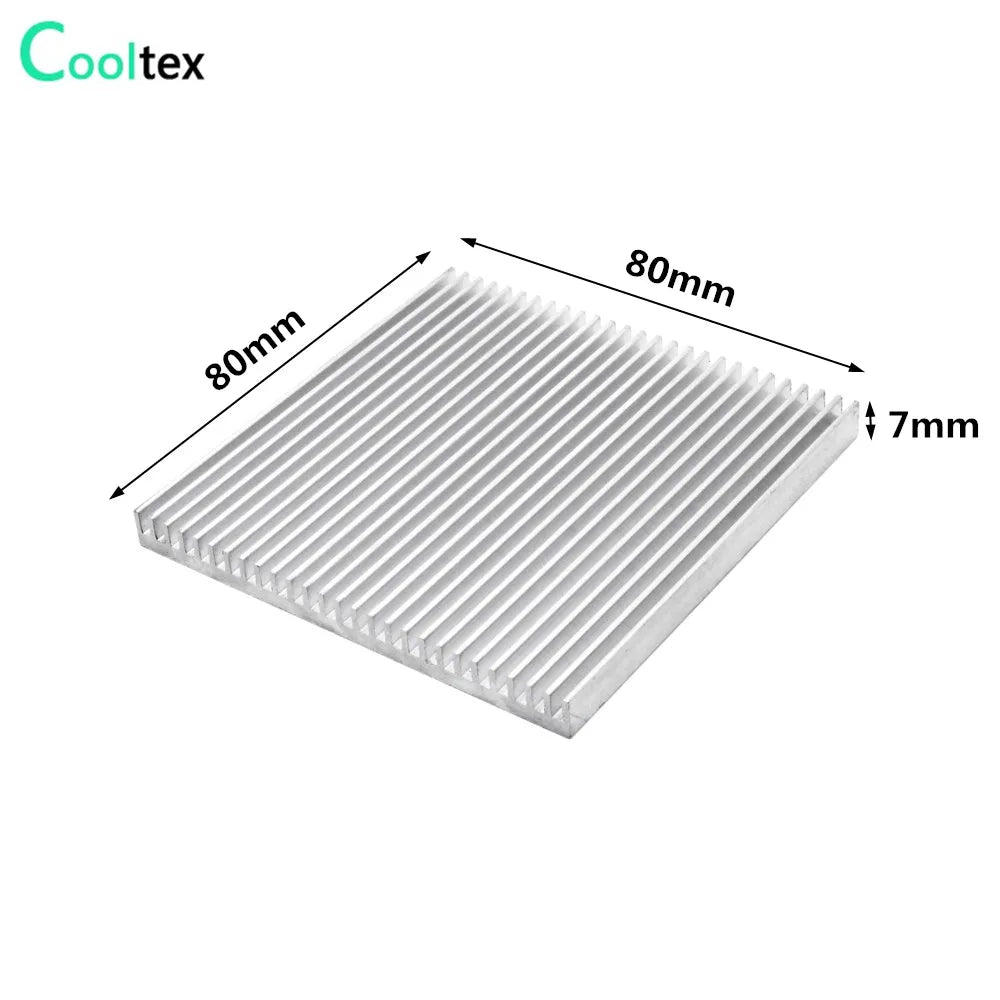 Radiator Aluminum Heatsink Extruded Heat sink for LED Electronic CHIP Heat Dissipation Cooling Cooler