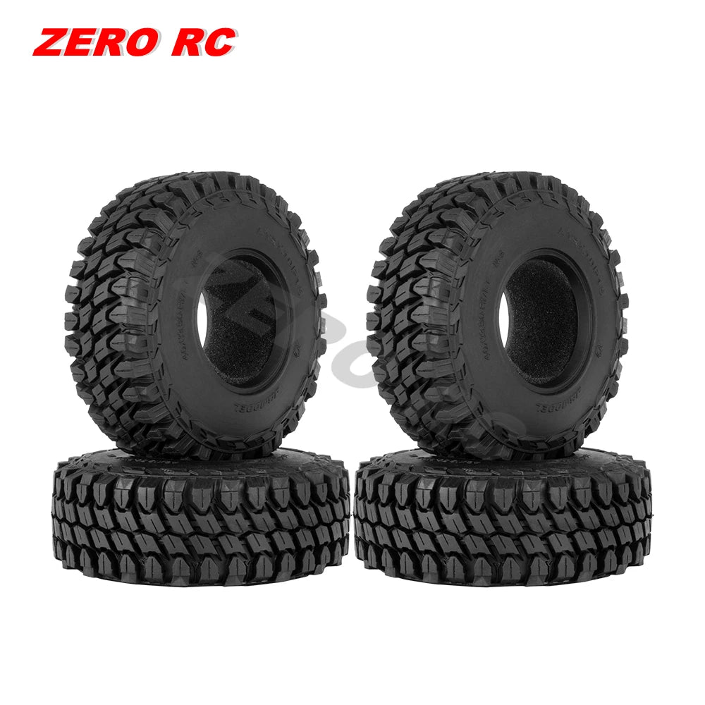 RC TRUCK 1.9" Rock Crawler Tires 90-117mm Tyre For 1/10 Off Road AXIAL SCX10 II III CAPRA TRAXXAS TRX-4 RGT MST RC4WD D90 WHEEL