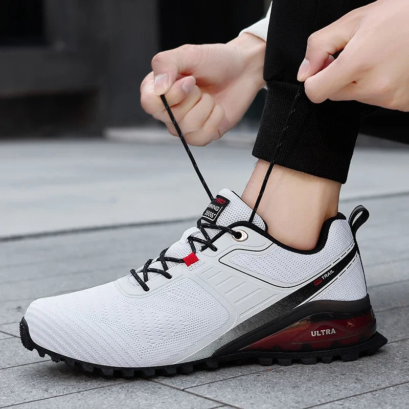 Heren Schoenen 2023 Spring Autumn New Mesh Breathable Men's Vulcanized Shoes Lightweight Shock-absorbing Men Casual Sneakers