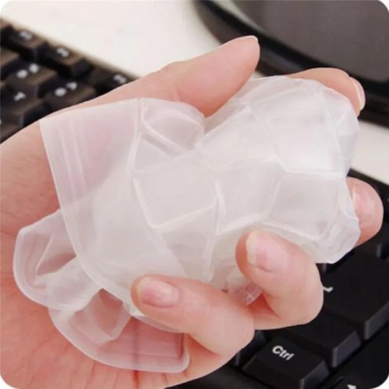 1pc Universal Waterproof Silicone Desktop Computer Keyboard Cover Clear Skin Protector Film Shell Dust-Proof Protective Film